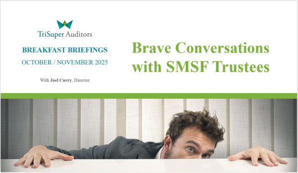 Brave Conversations with SMSF Trustees slide image