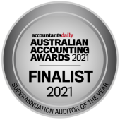 Finalist Superannuation Auditor of the Year 2021 v2